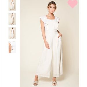 Sugarlips pants suit off white brand new